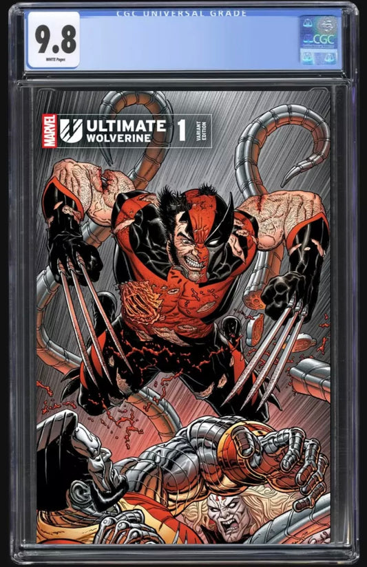 Presale: Ultimate Wolverine #1 CGC 9.8 (2025) 1:25 Ratio Variant