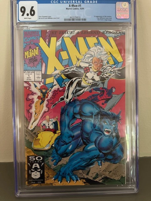 X-Men #1 (1991) CGC 9.6 (Storm, Beast, Archangel Cover)